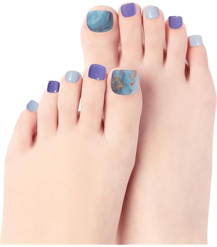 Amazon.co.jp: HERAXI ネイルシール 手の爪 6枚入 爪やすり付き ネイル